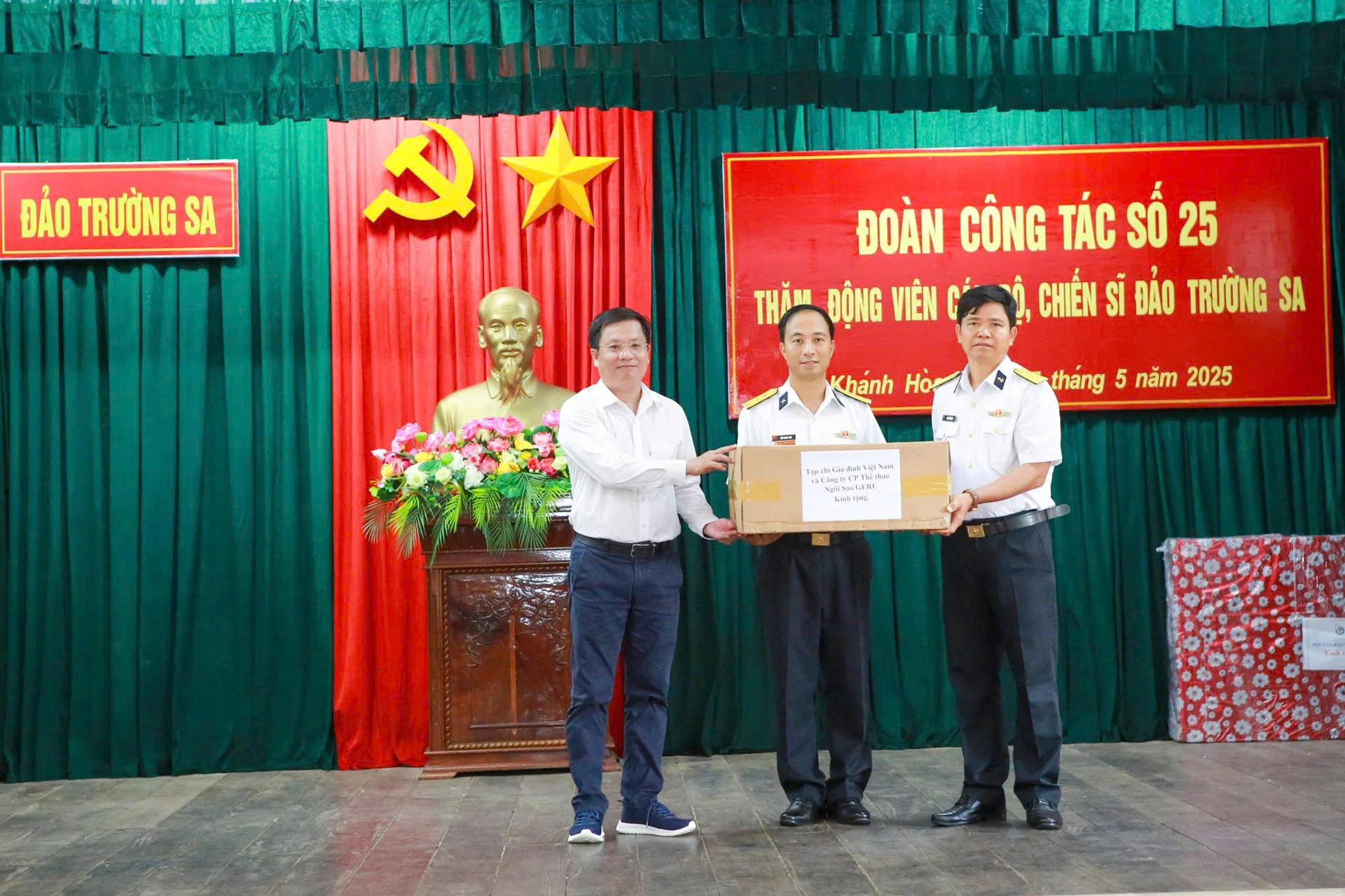 GERU STAR ĐỒNG HÀNH CÙNG HỘI NHÀ BÁO VIỆT NAM THĂM QUẦN ĐẢO TRƯỜNG SA