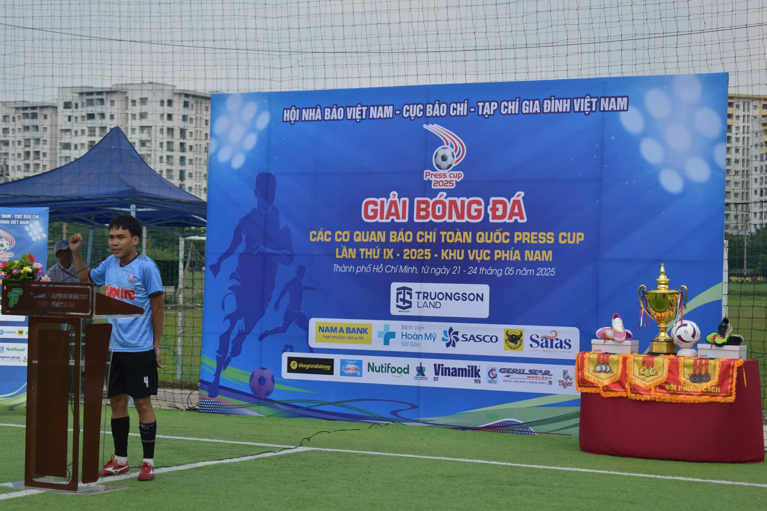 Press Cup 2025: Lần Thứ 9 Rực Lửa, Geru Star Thắp Sáng Sân Cỏ Phía Nam!