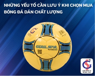 Những yếu tố cần lưu ý khi chọn mua bóng đá dán chất lượng