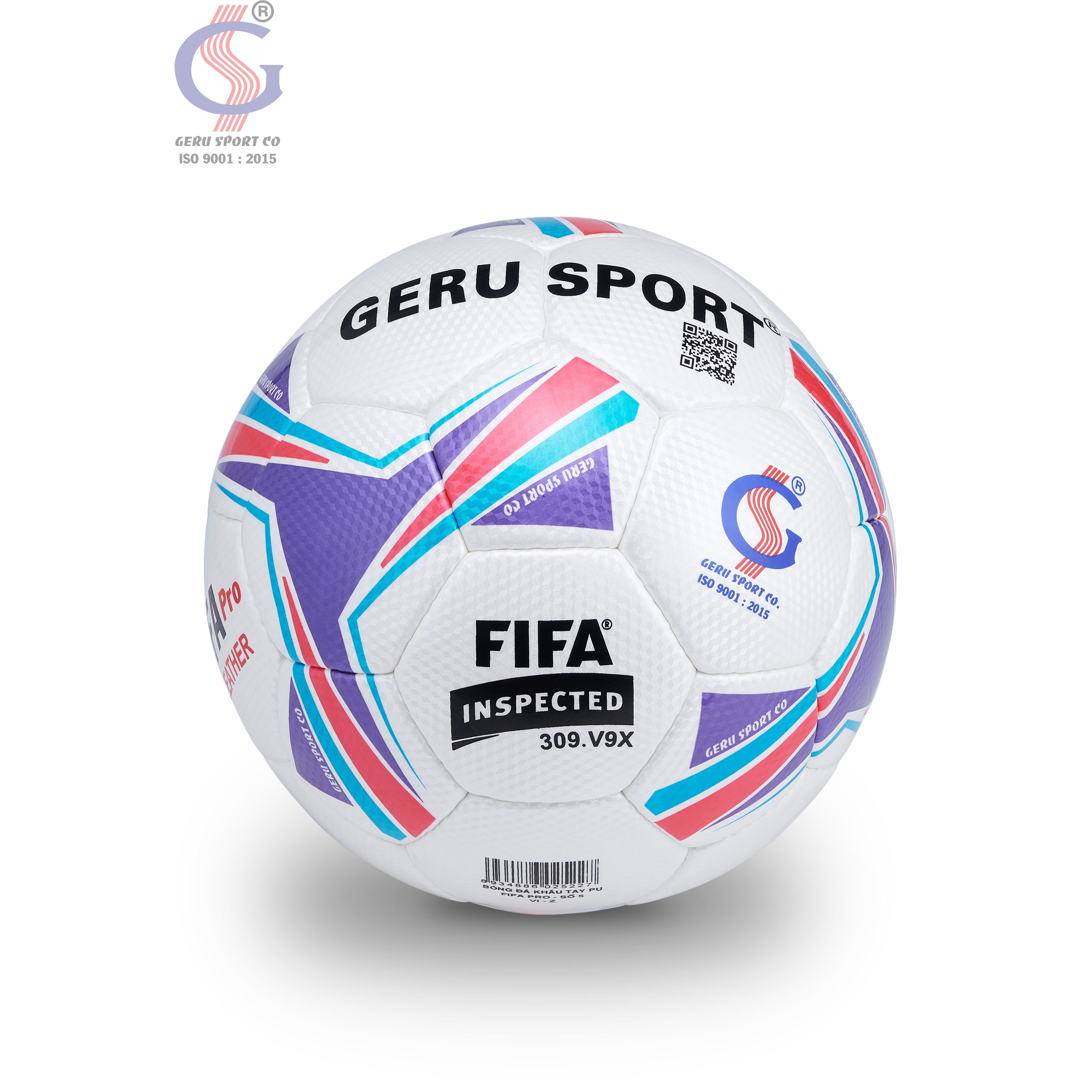 Bóng Đá Khâu FIFA PRO PU-Leather – Mẫu Bóng Đá Chất Lượng Cao Từ Geru Sport