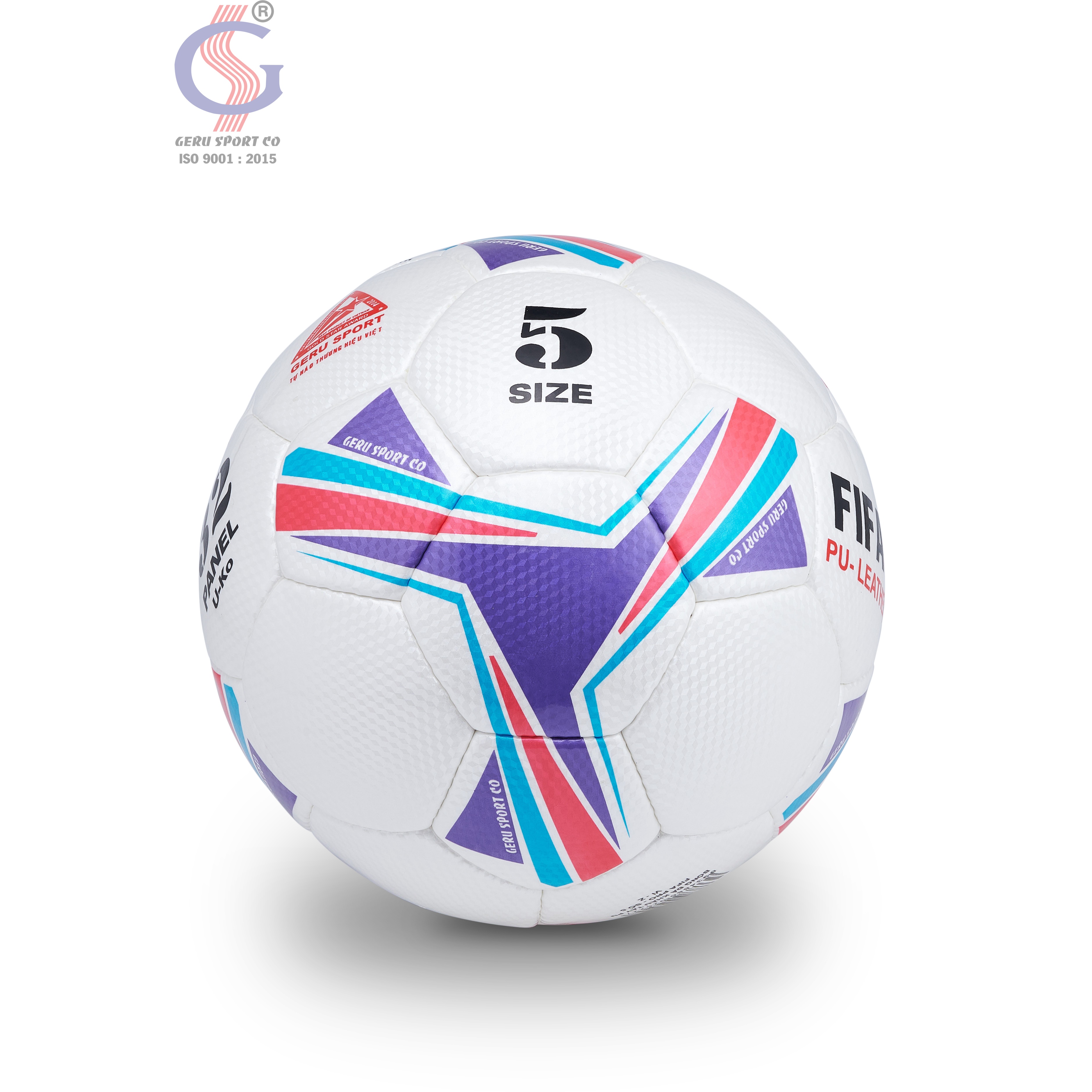 Bóng Đá Khâu FIFA PRO PU-Leather – Mẫu Bóng Đá Chất Lượng Cao Từ Geru Sport