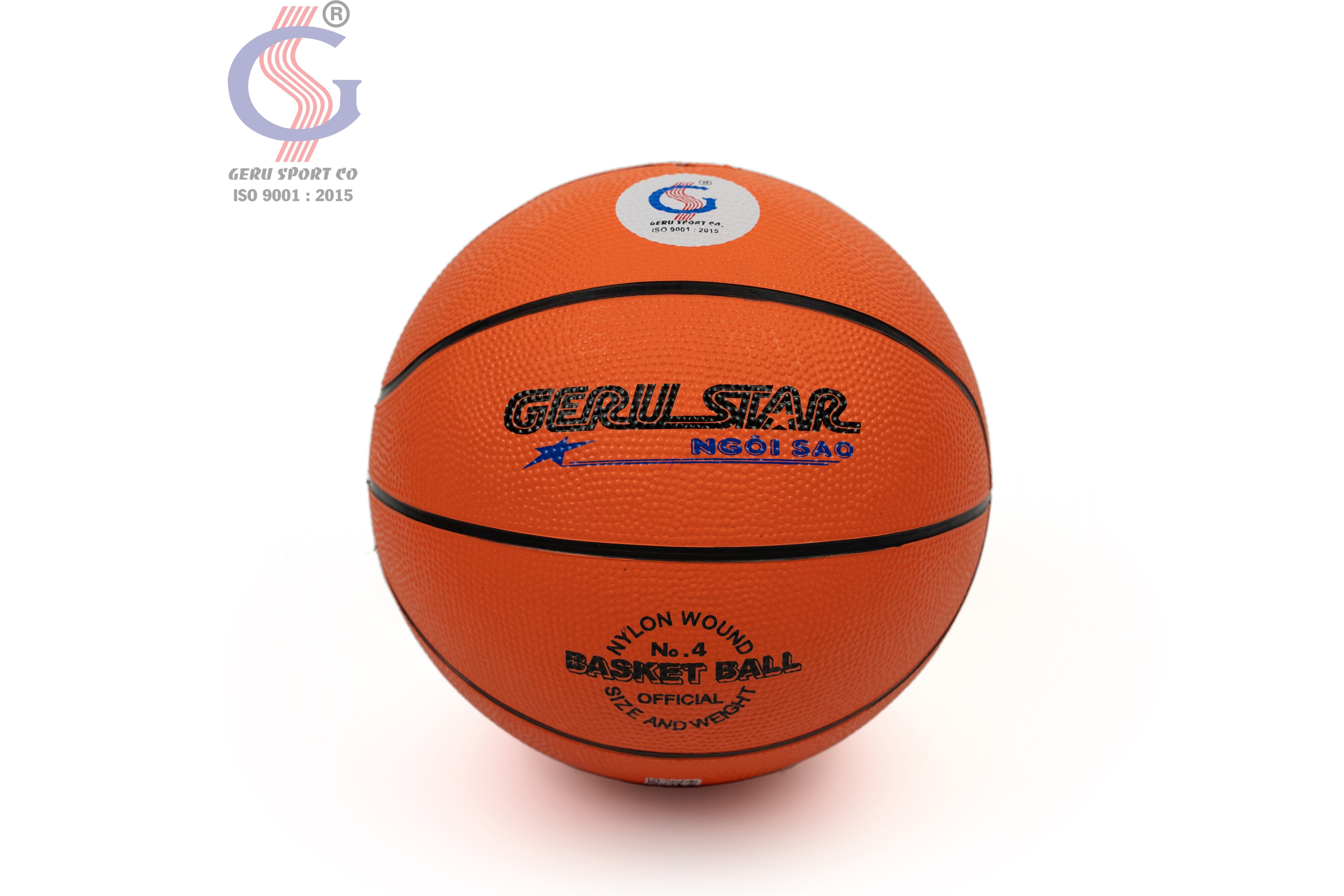 Bóng rổ Cao su – B4 Cam