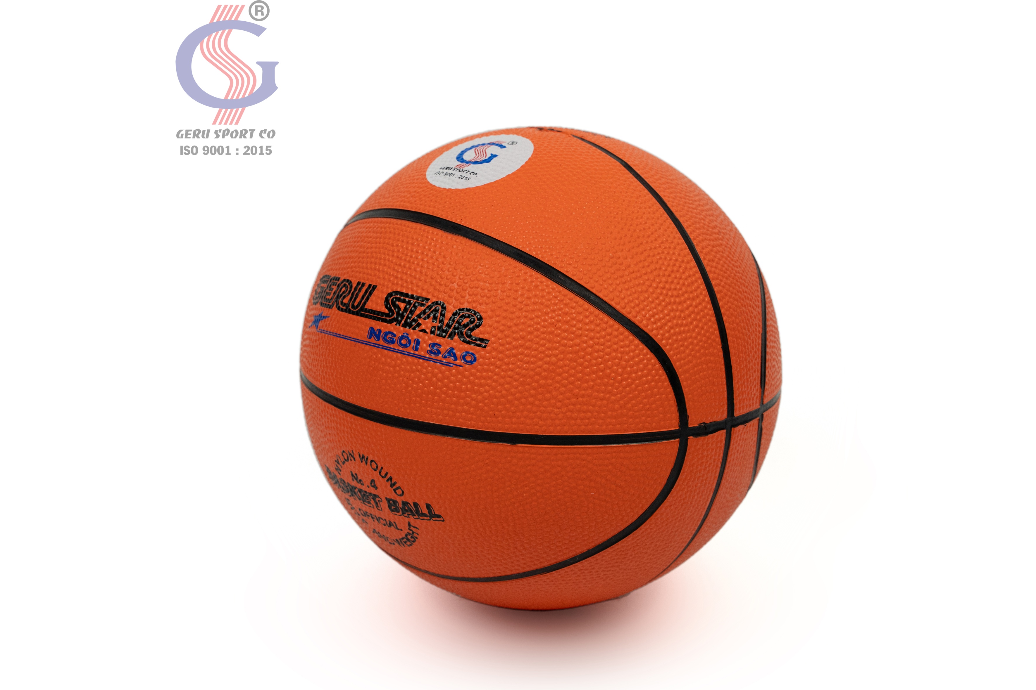 Bóng rổ Cao su – B4 Cam