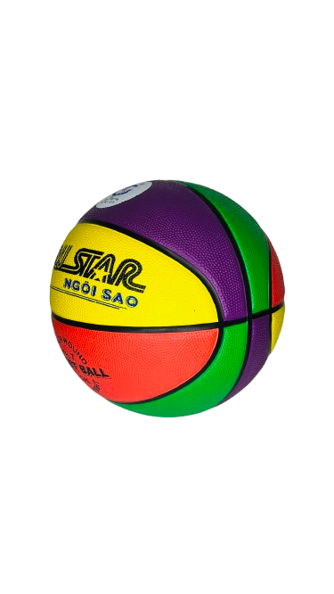 Bóng rổ Cao su – 4 màu