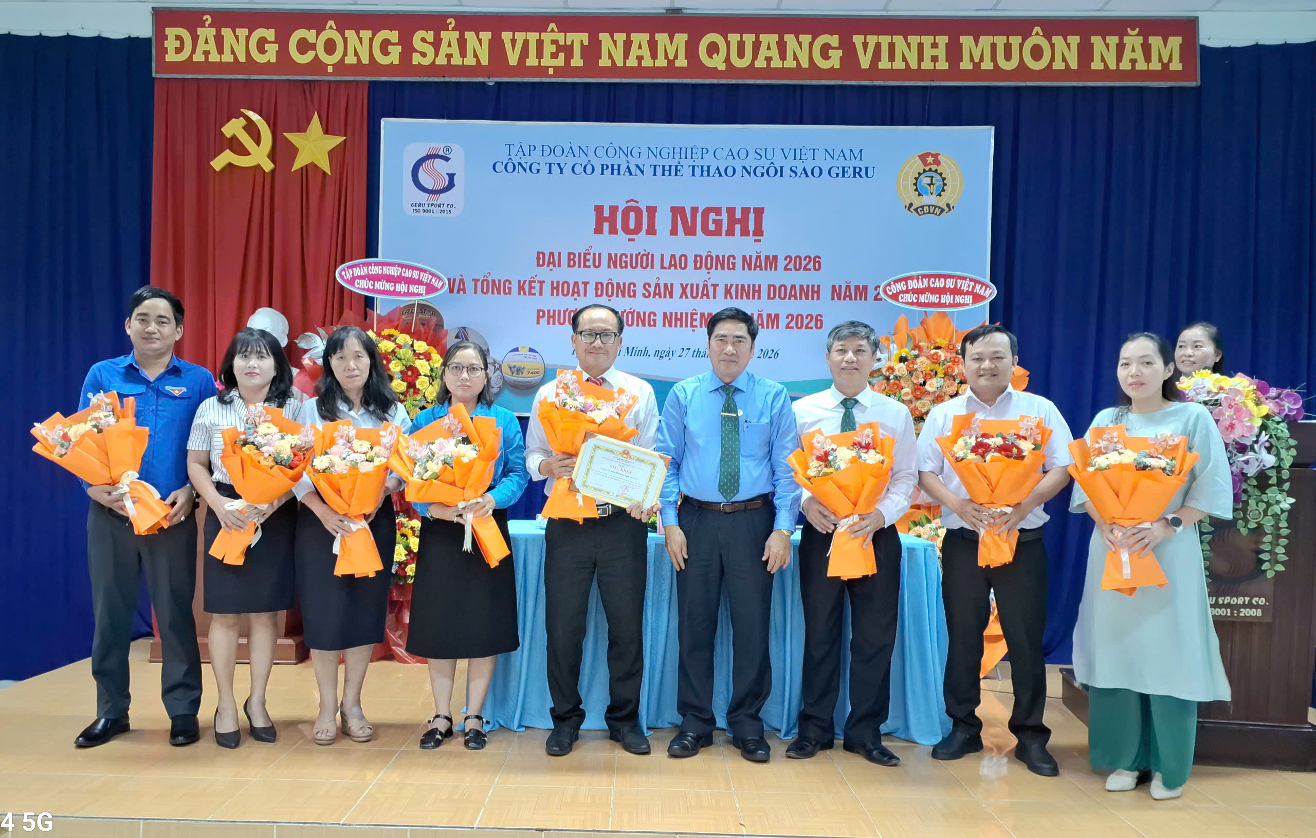HỘI NGHỊ NGƯỜI LAO ĐỘNG GERU SPORT 2026 - GẮN KẾT SỨC MẠNH NỘI LỰC