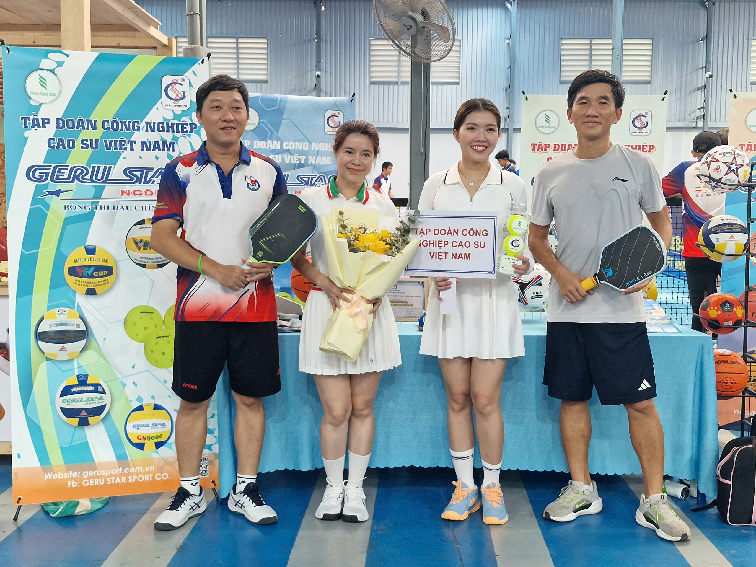 Geru Sport Giải Pickleball Hội Nhà báo Việt Nam 2026 – Cung cấp bóng thi đấu chính thức