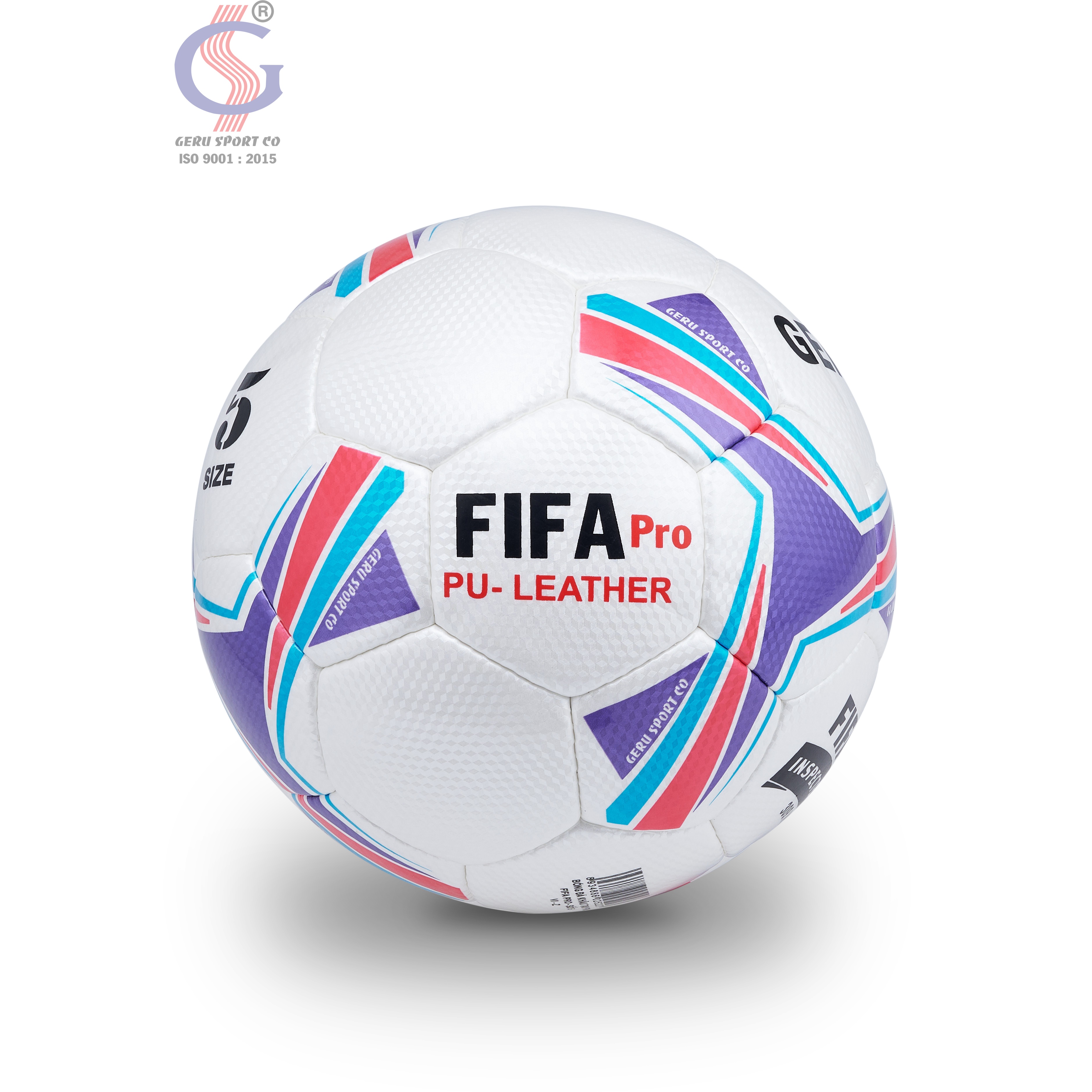 Bóng Đá Khâu FIFA PRO PU-Leather – Mẫu Bóng Đá Chất Lượng Cao Từ Geru Sport